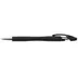 Stylo-stylus soft touch Vortex – Couleurs vives - Noir